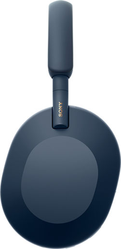 Sony WH-1000XM5 Безжични / Жични Over Ear Слушалки с 30 часа Работа и Бързо Зареждане Midnight Blue
