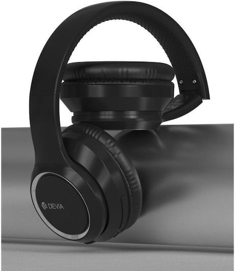 Devia Kintone V2 Wireless / Wired Over Ear Headphones with 24 hours of Operation Black