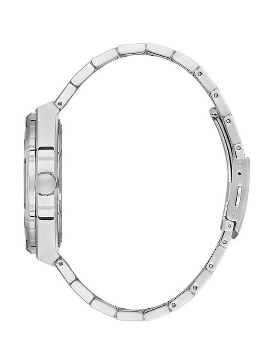 Beverly Hills Polo Club Uhr Automatisch mit Silber Metallarmband