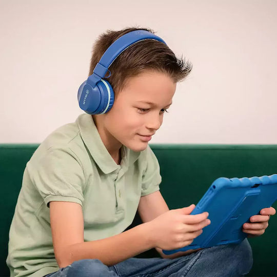 Tellur Buddy Wireless / Wired On Ear Headphones with 25 hours of Operation Blue