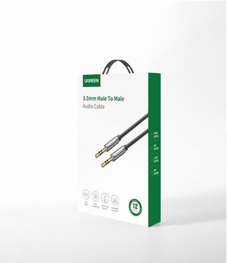 Ugreen 3.5mm Male to 3.5mm Male Audio Cable Gray 1m 10733
