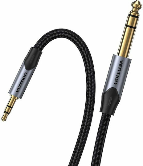 Vention 3.5mm Jack Cable 3.5mm Male - 3.5mm Male Gray 0.5m BAUHD