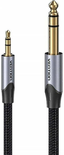 Vention 3.5mm Jack Cable 3.5mm Male - 3.5mm Male Gray 0.5m BAUHD