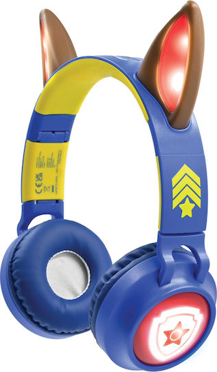 Lexibook Paw Patrol Wireless / Wired On Ear Headphones with 100 hours of Operation Blue