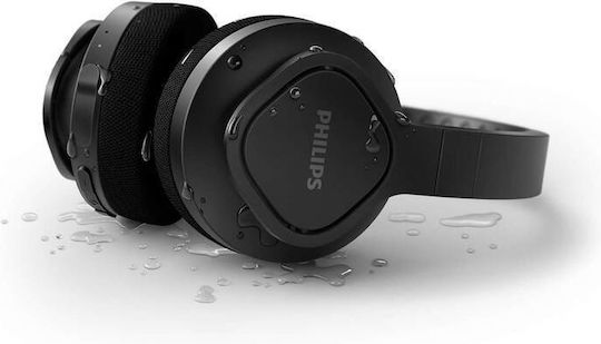 Philips A4216 Безжични / Жични On Ear Слушалки с 35 часа Работа и Бързо Зареждане Черни