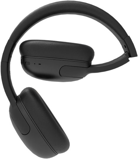 NOD 141-0251 Ασύρματα / Ενσύρματα On Ear Ακουστικά με 20 ώρες Λειτουργίας Μαύρα