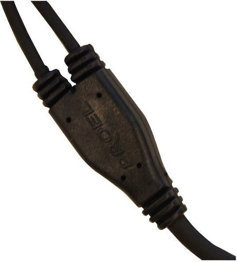 Proel Καλώδιο Ήχου 3.5mm male - RCA male Μαύρο 1.8m BULK540LU18