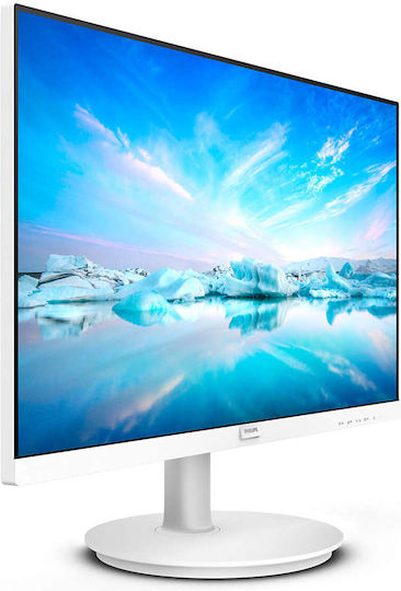 Philips V Line 241V8AW IPS Монитор 23.8" FHD 1920x1080 с Време на Реакция 4ms GTG Бял