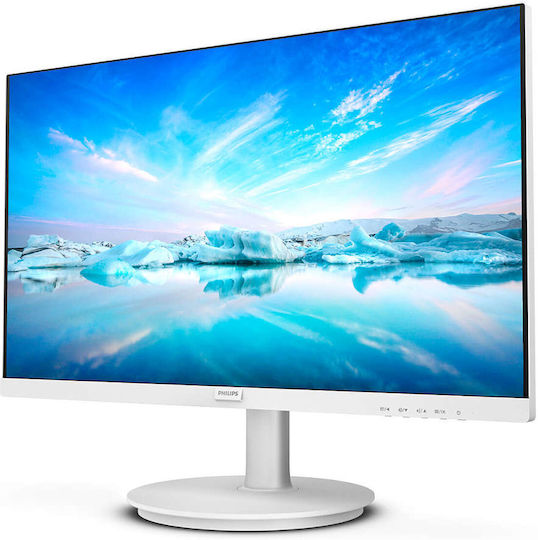 Philips V Line 241V8AW IPS Монитор 23.8" FHD 1920x1080 с Време на Реакция 4ms GTG Бял