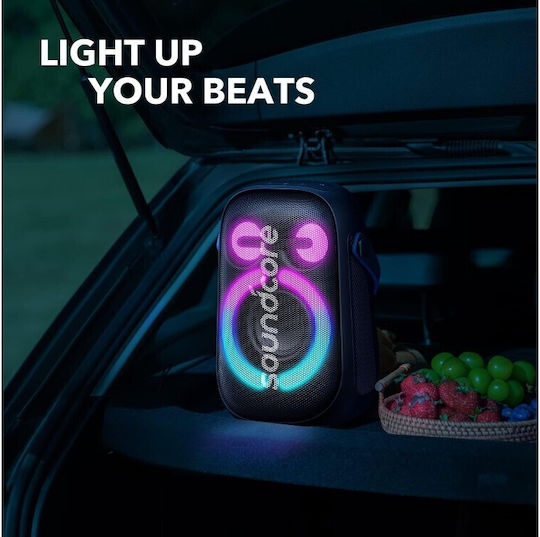 Soundcore by Anker Rave Neo 2 Αδιάβροχο Ηχείο Bluetooth 80W με Διάρκεια Μπαταρίας έως 18 ώρες Μαύρο