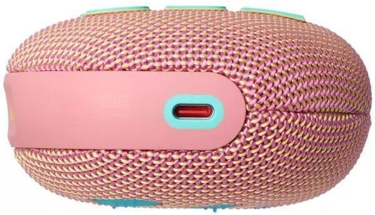 JBL Clip 5 Водоустойчиво Bluetooth високоговорител 7W с живот на батерията до 12 часа Розов