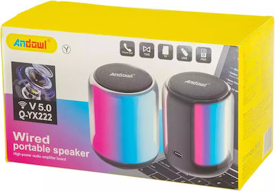 Andowl Bluetooth Speaker 3W with Battery Life up to 4 hours Multicolour