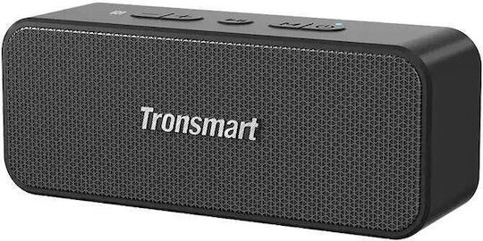 Tronsmart T2 Plus Upgraded Wasserdicht Bluetooth-Lautsprecher 20W mit Akkulaufzeit bis zu 24 Stunden Schwarz