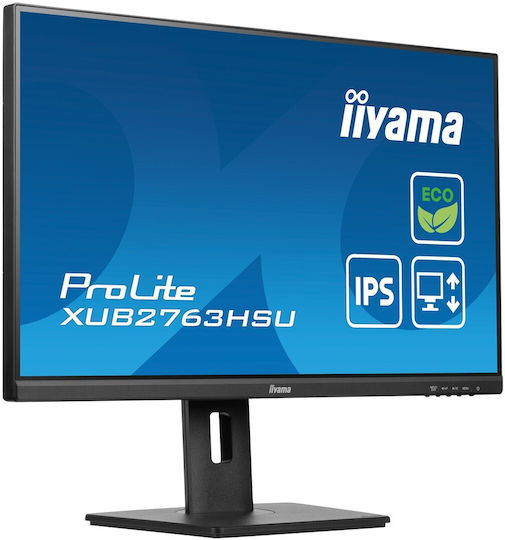 Iiyama ProLite IPS Monitor 27" FHD 1920x1080 cu Timp de Răspuns 3ms GTG