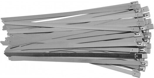 Yato Δεματικό Καλωδίων Πλαστικό 250mmx8mm σε Μαύρο χρώμα (1τμχ) (YT-70581)