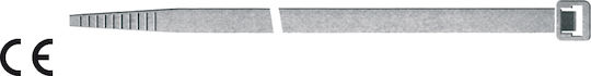 Maurer Plastic Cable Ties 280mm x 3.5mm in White Colour (100 pcs) 88489
