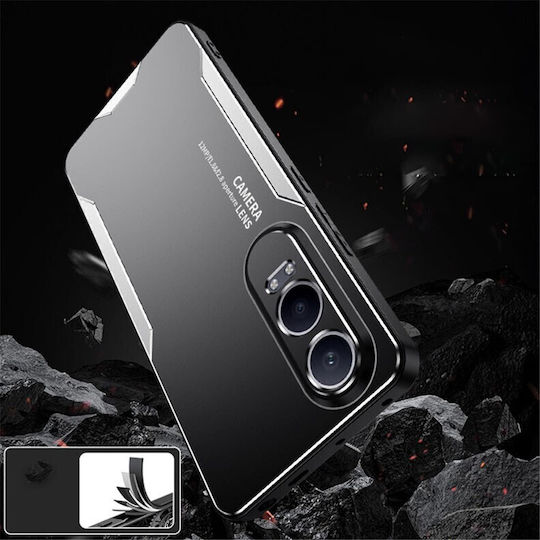 Aluminium Umschlag Rückseite Kunststoff Rot (OnePlus Nord CE)