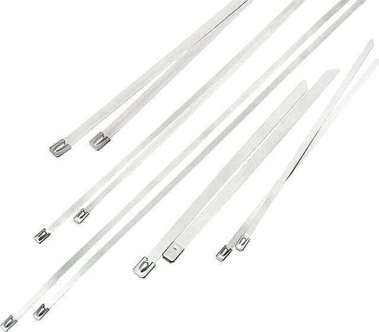 Blow Кабелни Аксесоари Пластмасови 200mmx7.9mm В Сив Цвят 100бр 41-504