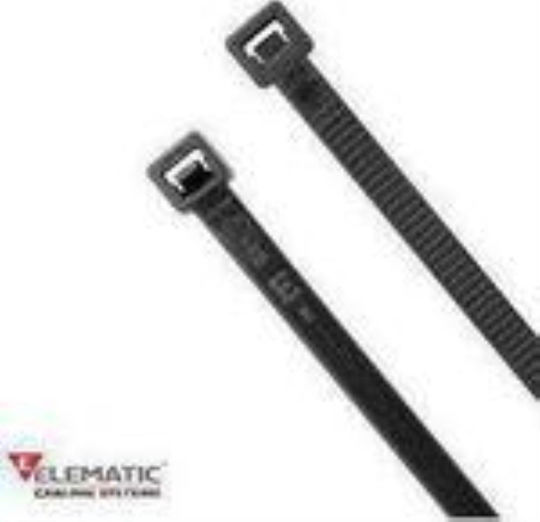 EM Group Legături Cablu Din Plastic 390mmx4.8mm În Culoare Neagră 100 Bucăți BMN3948/5318