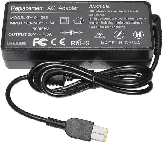 Makki Laptop Charger 90W 20V 4.5A for Lenovo without Power Cord