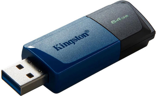 Kingston DataTraveler Exodia M Duo 64GB USB 3.2 Stick Μαύρο