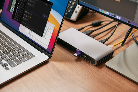 Kingston DataTraveler MicroDuo 3C 256GB USB 3.2 Stick with connection USB-A & USB-C Purple