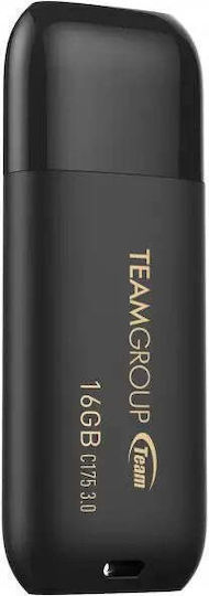 TeamGroup C175 16GB USB 3.0 Stick Μαύρο