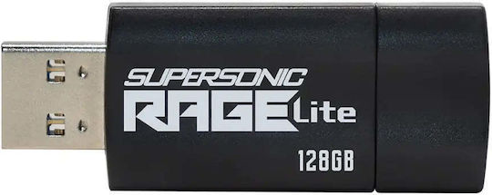 Patriot Rage Lite 128GB USB 3.2 Stick Μαύρο