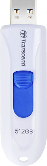 Transcend JetFlash 790 512GB USB 3.0 Stick Λευκό
