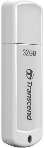 Transcend 32GB USB 2.0 Stick Λευκό