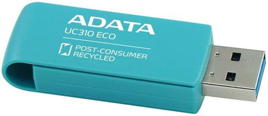 Adata UC310 ECO 128GB USB 3.1 Stick Πράσινο