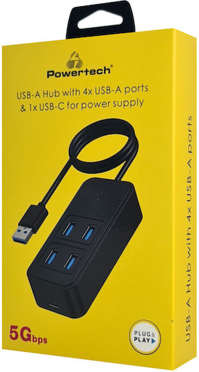 Powertech USB 3.2 5 Port Hub with USB-A Connection