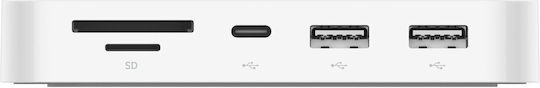 Belkin Hub USB 3 Porturi USB 3.2 cu Conectare USB-C Alb