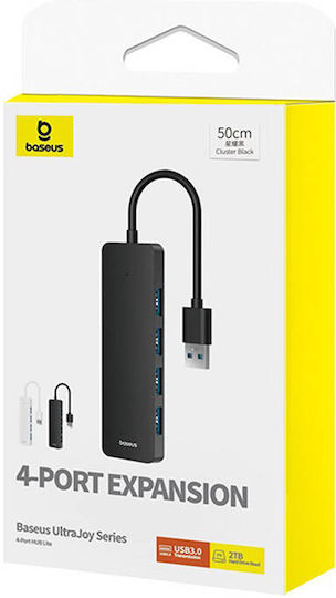 Gembird USB-Hub 4 Anschlüsse USB 3.0 mit USB-A Anschluss