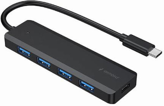 Gembird Hub 4 Θυρών USB 3.1 με σύνδεση USB-C