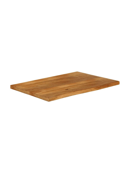 vidaXL Möbeloberfläche aus Massivholz 100x60x2,5cm 370550