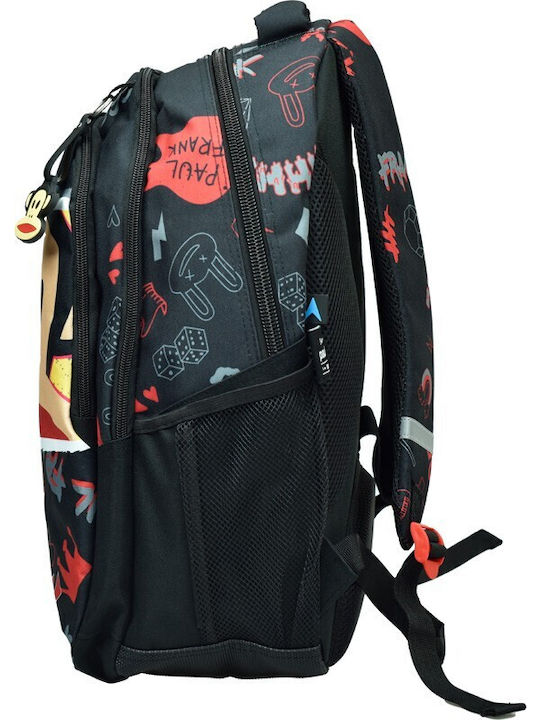 Σχολικη Τσαντα Πλατης Οβαλ Bmu Paul Frank Graffiti 346-85031 Paul Frank