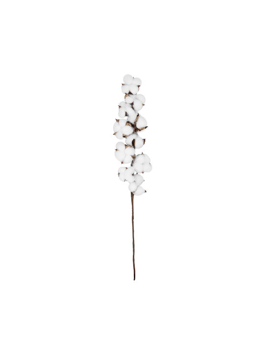 Artificial Decorative Branch White 55cm GloboStar