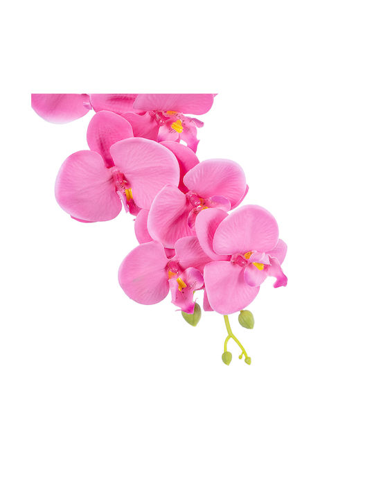 Floare Artificială Decorativă Orhidee Pink 85cm GloboStar