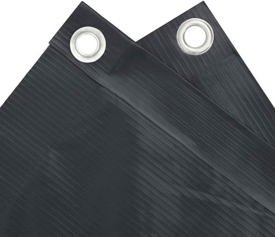 vidaXL Πανί Σκίασης Γκρι σε Ρολό με Επίστρωση PVC 0.75x6m