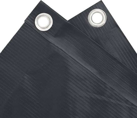 vidaXL Sonnensegel Gray auf Rolle mit PVC-Beschichtung 0.75x5m