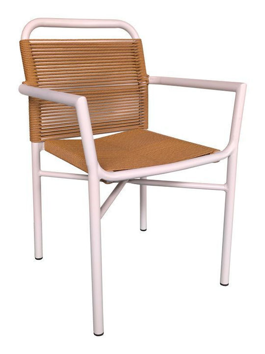 Synergy Clutch Dining Room Set for Small Outdoor Spaces 3 Pieces White