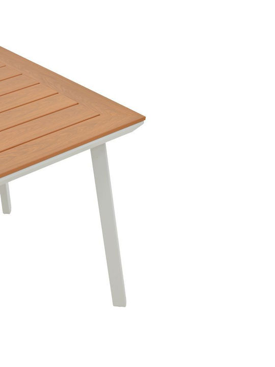 Synergy-norture Dining Room Set for Small Outdoor Spaces 3 Pieces White