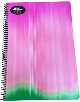 Spiral Notebook A4 2 Subjects No Fear Fluo Prints 348-31440