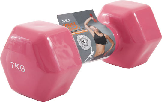AMILA Βαράκι Εξάγωνο Βινυλίου 1 x 7kg