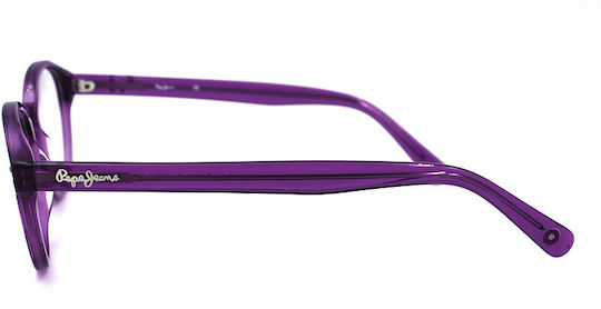 Pepe Jeans Kunststoff Brillenrahmen Lila PJ3058-C4