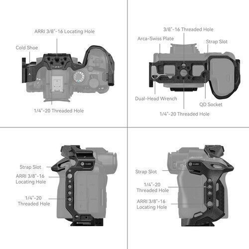 Smallrig Black Mamba Camera Cage Canon Eos R6 Mark Ii 4161