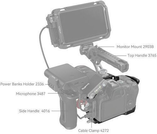 Smallrig Black Mamba Camera Cage Canon Eos R6 Mark Ii 4161