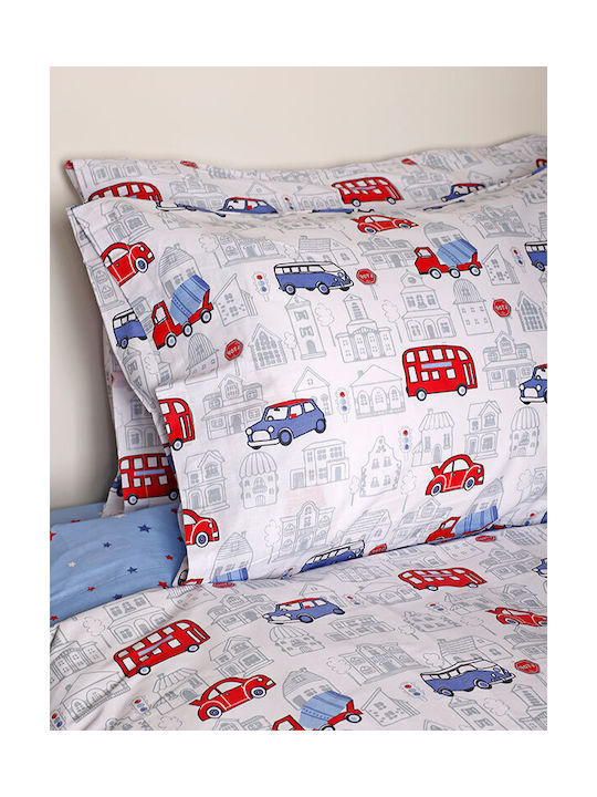 Sunshine Kids Duvet Cover Single Cotton Sunshine (yellow) 170x250cm