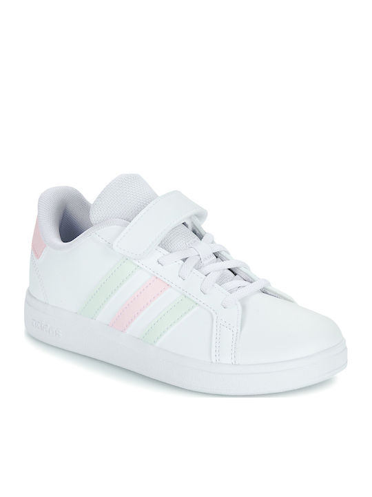 Grand Court GRAND COURT 2.0 EL C Kids Sneakers with Scratch White